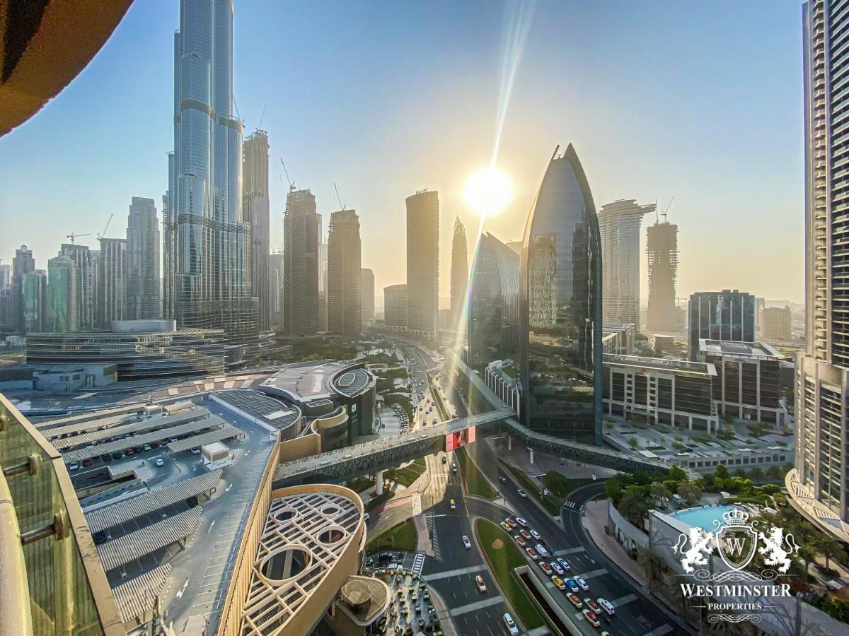 Westminster Dubai Mall מראה חיצוני תמונה View of the Dubai skyline from the Westminster Residences
