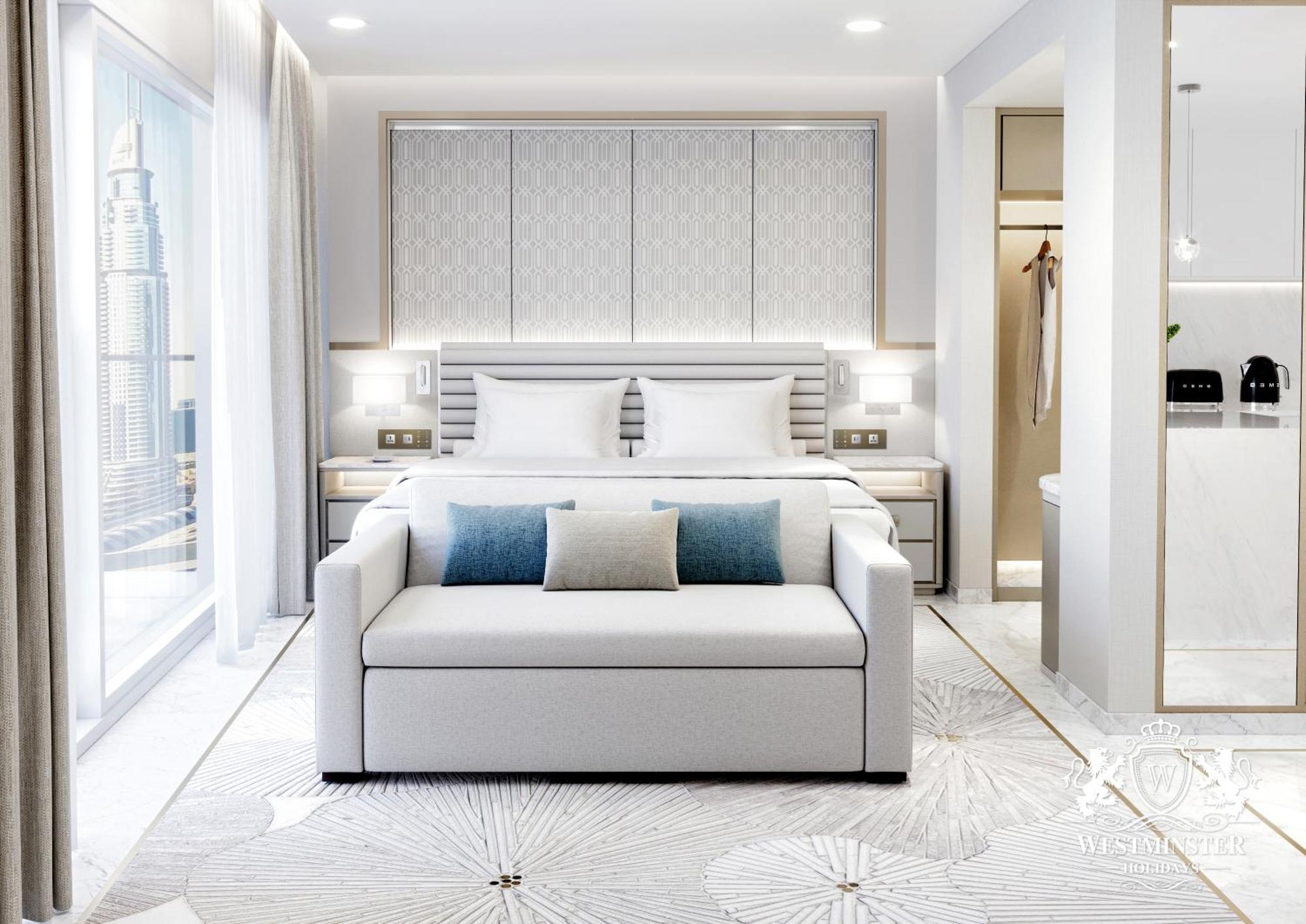 Westminster Dubai Mall מראה חיצוני תמונה A rendering of a bedroom in a Signature Suite